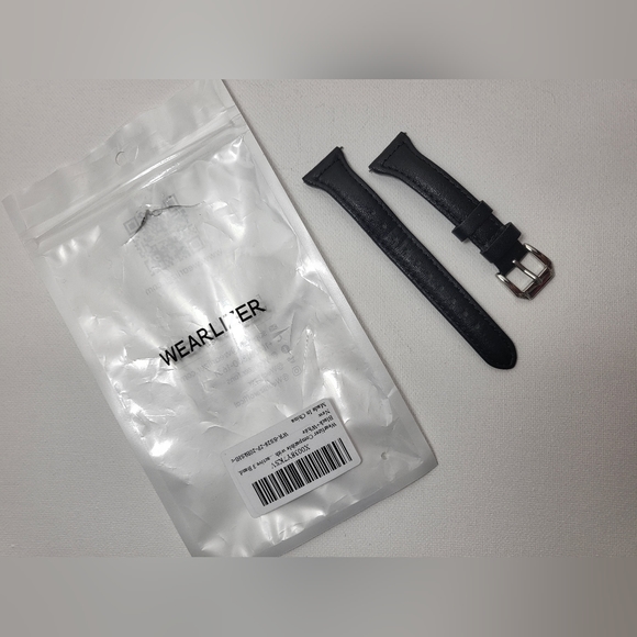 Black Leather Watch Strap - Samsung, Other - Picture 2 of 6